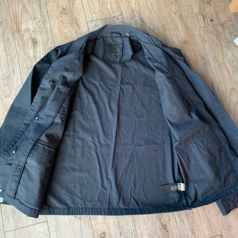UGG Silas Canvas Lightweight Button Down Long Sleeve Shirt Jacket - size… - Picture 2 of 7